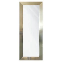Lustra Dekoracyjne|Lustra| Lustro w złotej ramie MILANO 54x144 cm