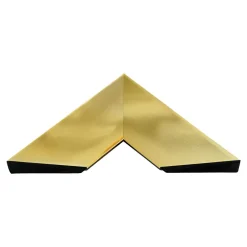 Lustro w złotej ramie MILANO 74x184 cm