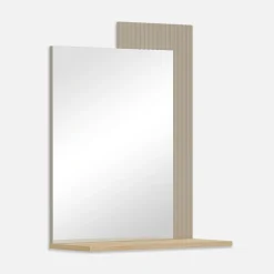 Lustra Dekoracyjne|Lustra|Esteti Lustro z półką DOMINICA