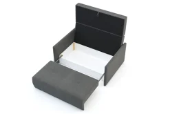 Sofy|Sofy| Mała sofa 144 cm grafit LEO III