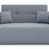 Mała sofa 126 cm szara LEO II