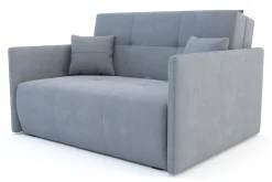 Mała sofa 126 cm szara LEO II