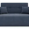 Sofy|Sofy| Mała sofa niebieska 126 cm LEO II