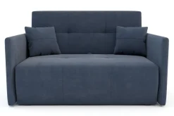 Sofy|Sofy| Mała sofa niebieska 126 cm LEO II