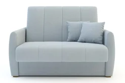 Dzieci Mała sofa rozkładana błękitna DALIA