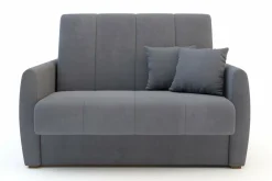 Dzieci Mała sofa rozkładana szara DALIA