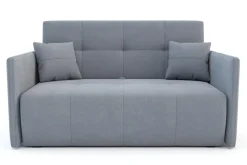 Dzieci Mała sofa szara 144 cm LEO III