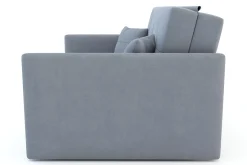 Dzieci Mała sofa szara 144 cm LEO III
