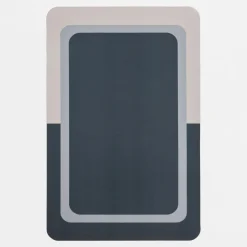 Dywaniki Łazienkowe|Dywaniki Łazienkowe|inny Mata łazienkowa prostokątna szara 50x80 cm