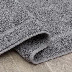 Dywaniki Łazienkowe|Dywaniki Łazienkowe|Faro Mata łazienkowa STOPKI szary 50x70 cm