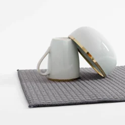 inny Mata do suszenia naczyń ciemnoszara 38x51 cm