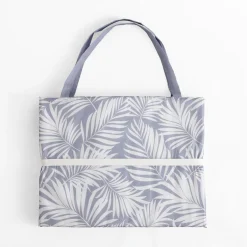 inny Mata plażowa w liście, szara 50x160 cm