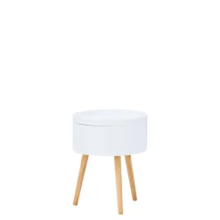 Mały stolik kawowy biały VIDIA