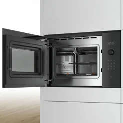 Kuchenki Mikrofalowe|BOSCH Mikrofala do zabudowy Home Connect seria 6 czarna BEL554MB0