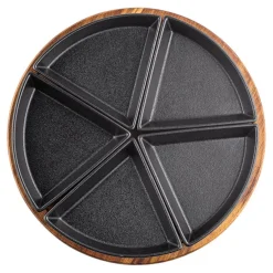 Miski, Patery I Półmiski| Miseczki do dipów na tacy akacjowej INITIO 25 cm