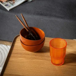 Miska ceramiczna brązowa PAPILAR 480 ml