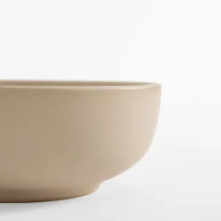 Miski, Patery I Półmiski| Miska ceramiczna kremowa MATTE 680 ml