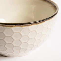 Miski, Patery I Półmiski|Prima Cucina Miska ceramiczna plaster miodu BRESCA 650 ml