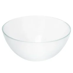 Miski, Patery I Półmiski| Miska salaterka szklana w prążki 15x6,5 cm