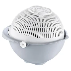 KEEEPER Miska z cedzakiem szara Stella 25 cm