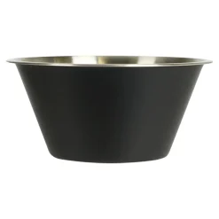 Miska ze stali czarna 1950 ml