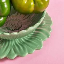 inny Miska zielona kwiatek 500 ml