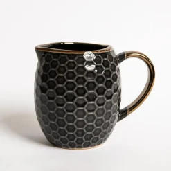 Cukiernice I Mleczniki|Prima Cucina Mlecznik ceramiczny czarny BRESCA 300 ml