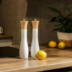 inny Młynek do pieprzu i soli biały 30 cm