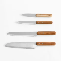 inny Nóż do plastrowania 32 cm drewno akacjowe