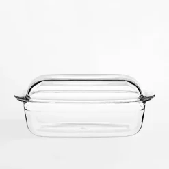 Formy, Naczynia I Akcesoria Do Pieczenia|GERLACH Naczynie żaroodporne prostokątne z pokrywą FLOW 4,5 l