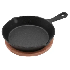 Miski, Patery I Półmiski|inny Naczynie żeliwne okrągłe z podstawą