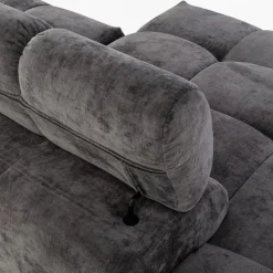 Narożniki|Instilo Narożnik 320 cm ciemnoszary CHANI lewy