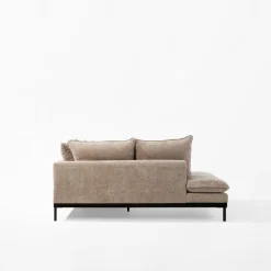 Narożniki| Narożnik beżowy LAULER lewy