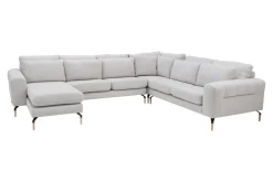 Narożniki|Inspire Narożnik beżowy LAZIO prawy