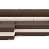 Narożniki|Exline Narożnik brązowo-beżowy RIMINI