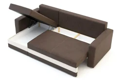 Narożniki|Exline Narożnik brązowo-beżowy RIMINI