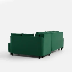 Fresh Narożnik butelkowa zieleń TOSCA