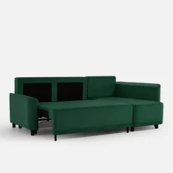 Fresh Narożnik butelkowa zieleń TOSCA