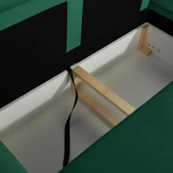 Fresh Narożnik butelkowa zieleń TOSCA