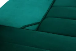 Narożniki|Fresh Narożnik butelkowa zieleń VELVET NEW lewy