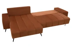 Narożniki|Fresh Narożnik ceglany VELVET NEW lewy