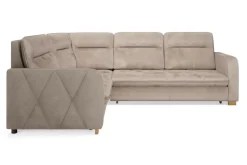 Comfort Line Narożnik ciemnobeżowy SOLAR lewy