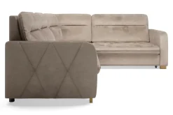 Narożniki|Comfort Line Narożnik ciemnobeżowy SOLAR prawy