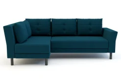 Fresh Narożnik ciemnoniebieski DEVON lewy