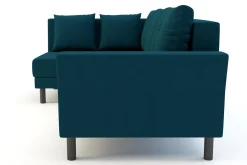 Fresh Narożnik ciemnoniebieski DEVON lewy