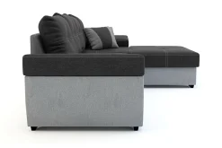 Narożniki|Exline Narożnik ciemnoszary LARGO prawy