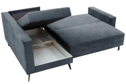 Fresh Narożnik ciemnoszary SPEED 5P