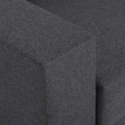 Exline Narożnik ciemnoszary z 2 pojemnikami FLAT