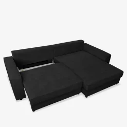 Narożniki| Narożnik czarny MARKOS prawy