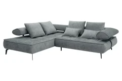 Narożniki|Werdomo Narożnik elektrycznie rozkładany szary SELEDO L lewy